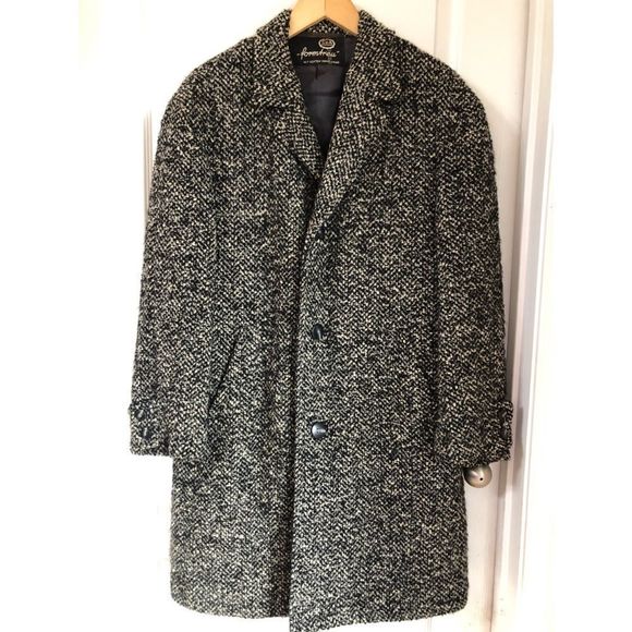 VTG C&A Formtreu Wool & Camel Hair Winter Coat - Picture 2 of 11